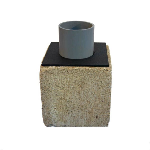 concrete block adapter for mossback