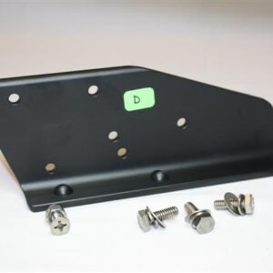 L Bracket used to attach a Transducer Shield to the side of Detwiler 6″, 8″ or 10″ Jack Plate.