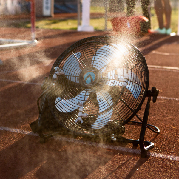 portable misting fan