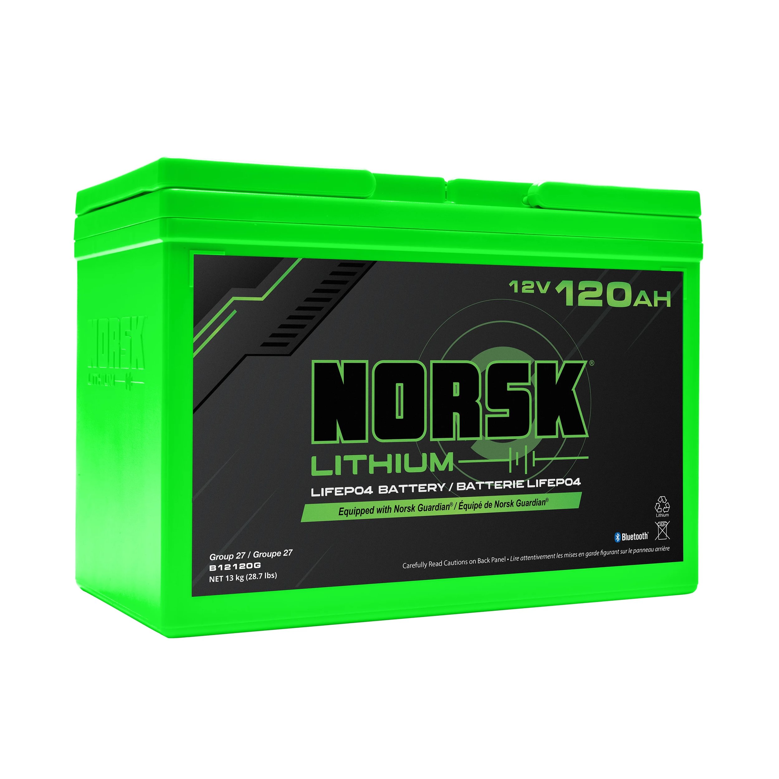 12V 120AH LIFEPO4 LITHIUM DEEP CYCLE BATTERY - Image 4